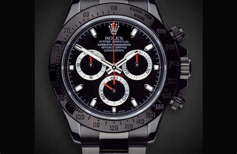 rolex daytona stealth edition|Rolex Daytona Stealth, Black Dial Red Accents, Ltd Edition to..